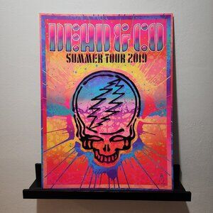 Summer 2019 Vintage Dead & Company Tour Poster / Kii Arens - Low #s / Blacklight